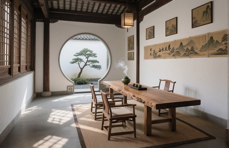 禪意茶室裝修的＂留白美學(xué)＂